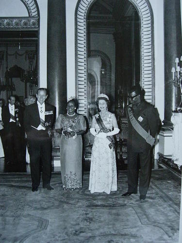 President Mobutu of Zaire's State visit to Britain, 1973