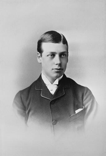 Prince George of Wales, 1882 [in Portraits of Royal Children Vol. 29 1882-1883]