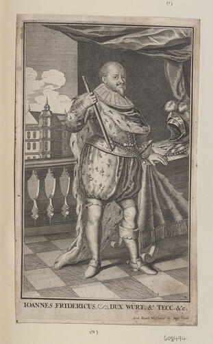 IOANNES FRIDERICUS DUX WURT & TECC &c