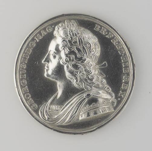 Medal commemorating the Coronation of George II
