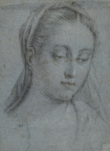 The head of a woman The head of a woman