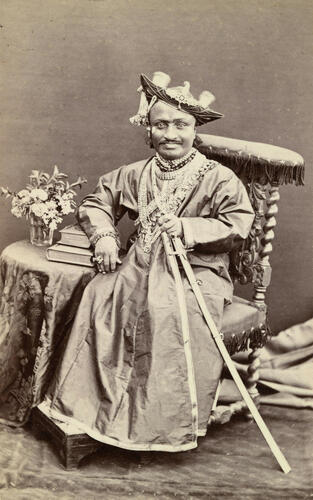 The Maharajah of Dhar K. C. S. I. , (fl. 1887)