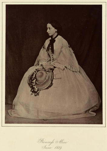 Princess Alice, later Grand Duchess of Hesse and by Rhine (1843-78) Princess Alice, later Grand Duchess of Hesse and by Rhine (1843-78)