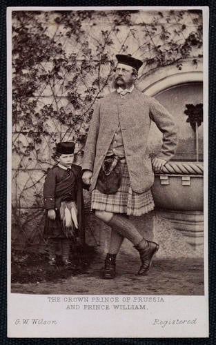 The Crown Prince of Prussia and Prince William, Balmoral