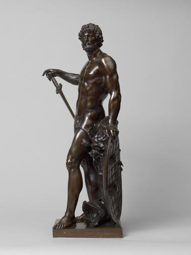 Hadrian, the Roman Emperor, in the form of Mars