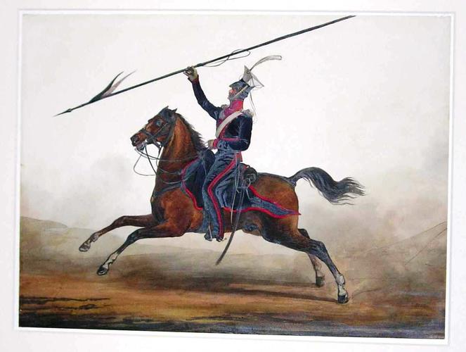 Russian Army. Tartar Uhlan. About 1816
