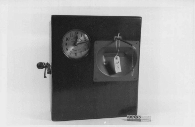 Time recorder and clock