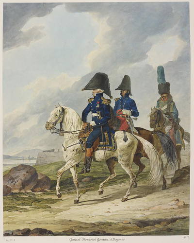 French Army. General Pierre Thouvenot, Governor of Bayonne, 1814