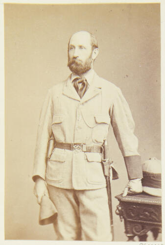Major Genl. Sir G. Pomeroy Colley, CB, CMG, KCSI, killed at Majiba, 27 Feb 1881. [Portraits of officers, non-commissioned officers and privates engaged in Zululand, 1879. Ashanti and Zululand portraits, 1873 and 1879]