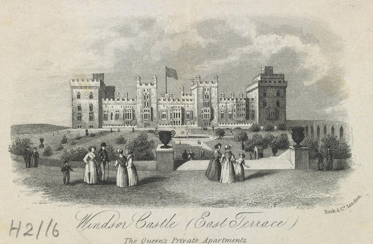 Windsor Castle (East Terrace), The Queen's Private Apartments