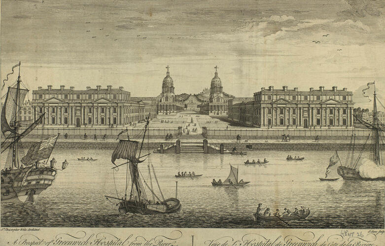 A Prospect of Greenwich Hospital from the River A Prospect of Greenwich Hospital from the River