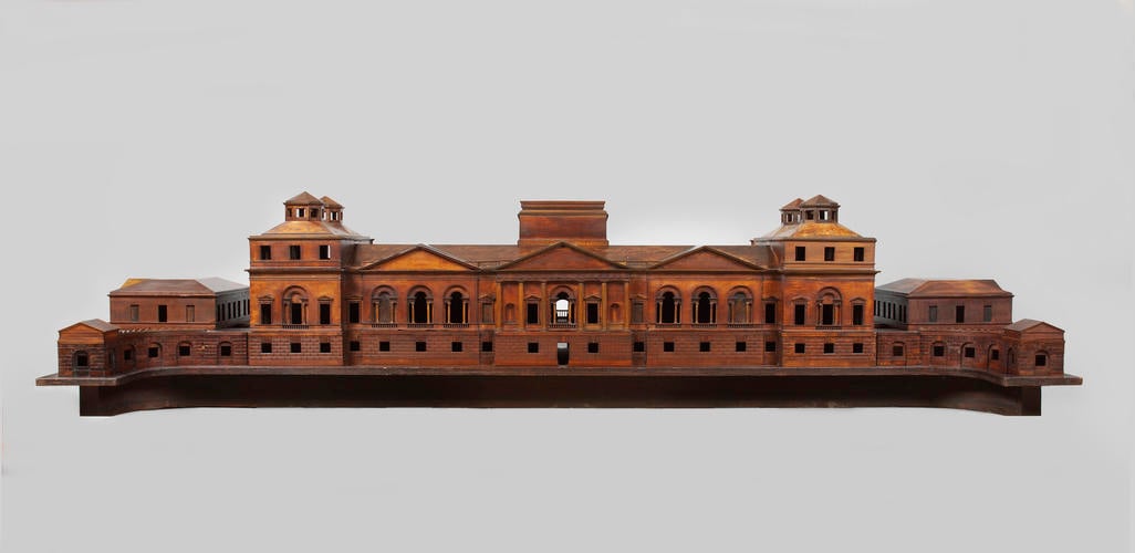 Model of a proposed new palace for Richmond