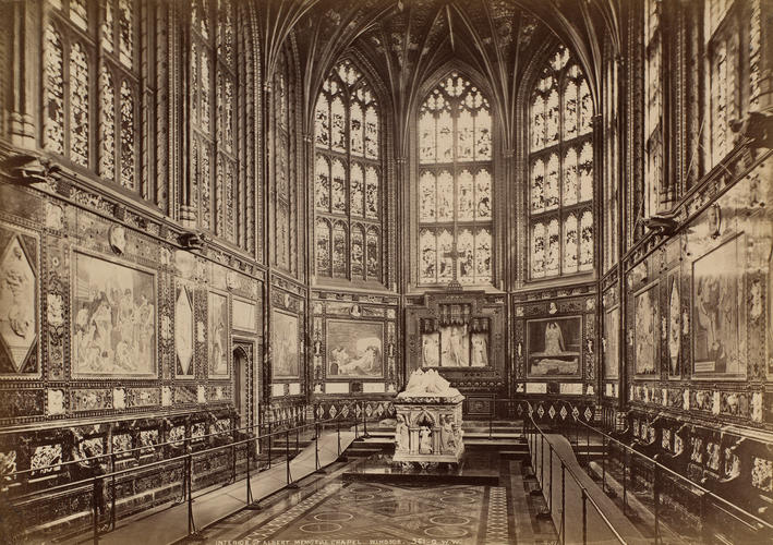 Interior of Albert Memorial Chapel, Windsor Castle