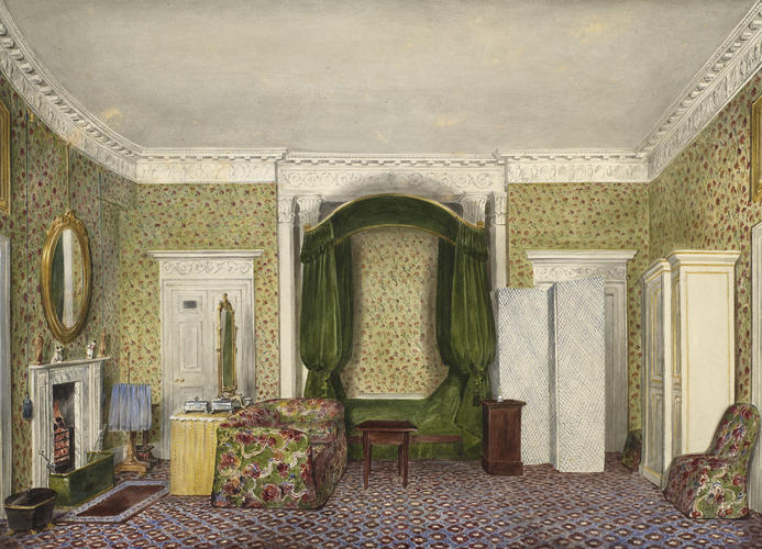 Bentley Priory: Queen Adelaide's bedroom Bentley Priory: Queen Adelaide's bedroom