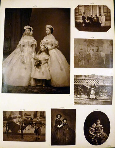 Page from Catalogue of Queen Victoria's Private Negatives, Vol. I Page from Catalogue of Queen Victoria's Private Negatives, Vol. I