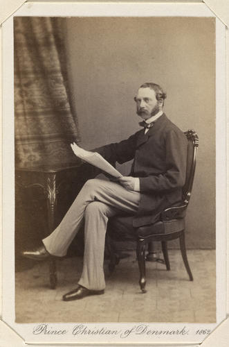Christian IX, King of Denmark (1818-1906), when Prince Christian of Denmark Christian IX, King of Denmark (1818-1906), when Prince Christian of Denmark