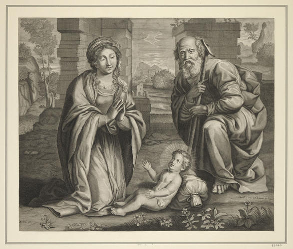 Holy Family among ruins Holy Family among ruins