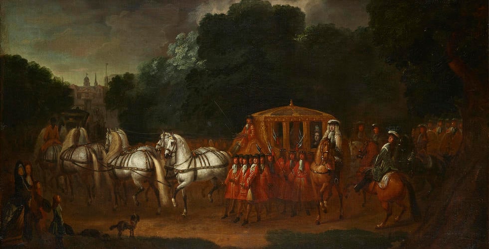 Queen Anne's Procession to the Houses of Parliament