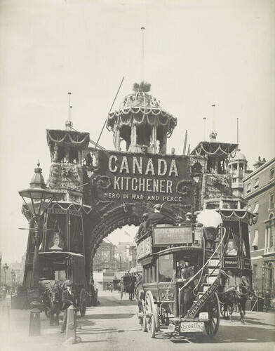 Decorated Arch on Whitehall