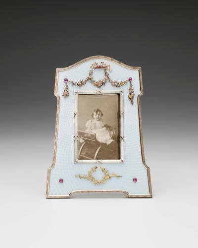 Frame with a photograph of the Tsesarevich Alexei
