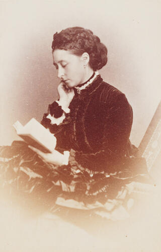 Alice, Princess Louis of Hesse, March 1871 [in Portraits of Royal Children Vol. 15 1870-71]