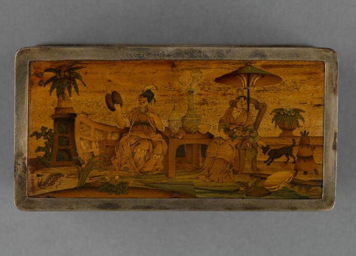 Marquetry box Marquetry box