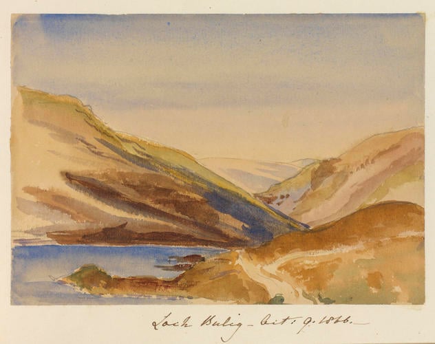 Master: SKETCHES FROM NATURE V. R. 1863 TO 1867
Item: Loch Bulig