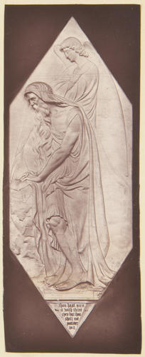 A bas-relief of Submission represented by Moses on Mount Nebo: Albert Memorial Chapel, Windsor A bas-relief of Submission represented by Moses on Mount Nebo: Albert Memorial Chapel, Windsor