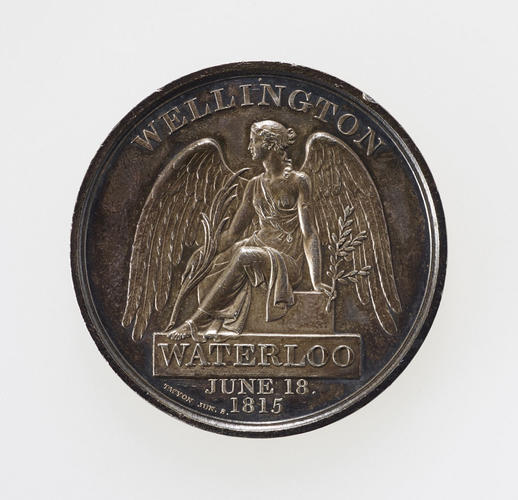 Medal commemorating the battle of Waterloo