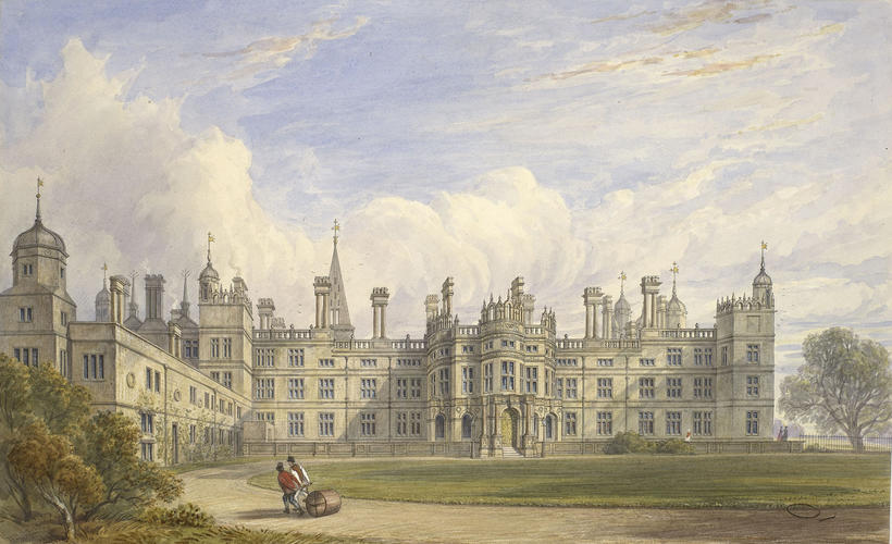 Visit to Burghley House, November 1844: Burghley House