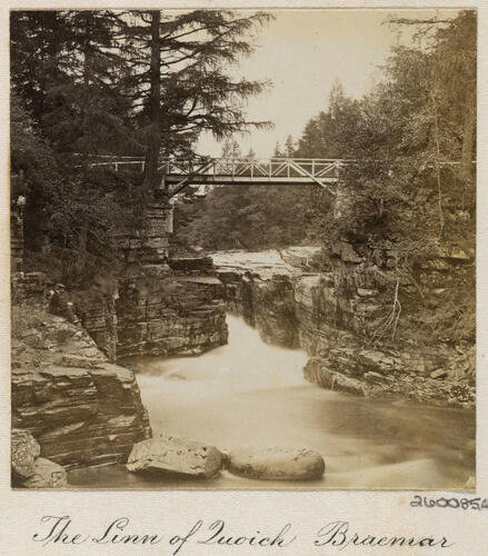 The Linn of Quoich, Braemar The Linn of Quoich, Braemar
