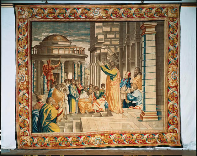 Master: The Acts of the Apostles
Item: St Paul preaching at Athens