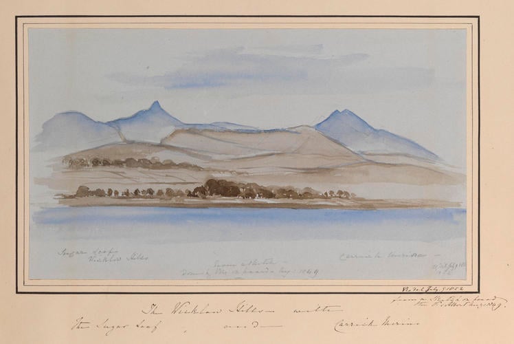 Master: Queen Victoria's Sketchbook 1848-1854
Item: The Wicklow Hills