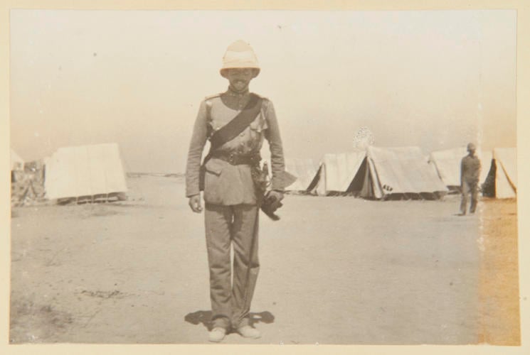 Attributed to Francis Gregson (active 1898) - The Grenadiers at Sidi ...