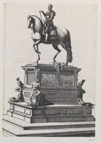 [Equestrian statue of Henri IV, King of France]