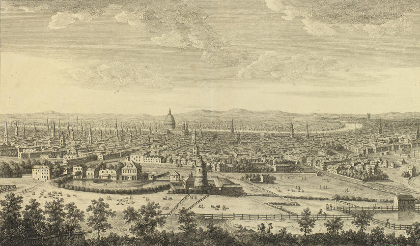 A north view of London