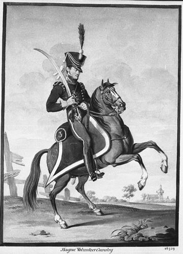Dutch Troops. Private, 3rd Company, Hague Mounted Rifle Volunteers, 1815 Dutch Troops. Private, 3rd Company, Hague Mounted Rifle Volunteers, 1815