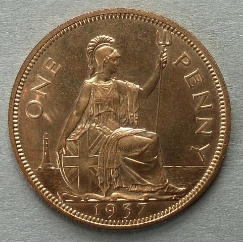 George VI Proof penny