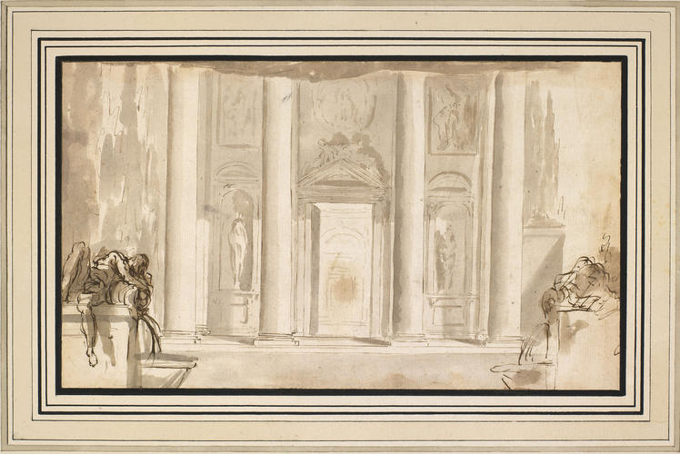 A portico A portico