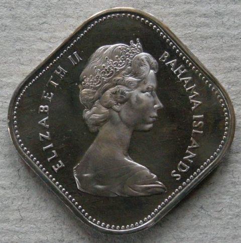 Bahamas. Proof fifteen cents