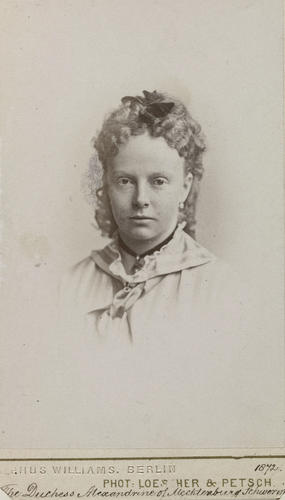 Grand Duchess Maria of Mecklenburg Schwerin (1854-1920) Grand Duchess Maria of Mecklenburg Schwerin (1854-1920)