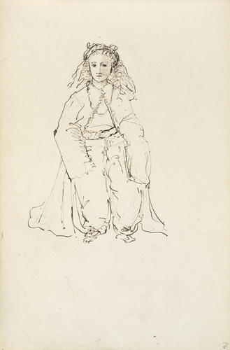 Master: Queen Alexandra's Sketch Book
Item: A young girl