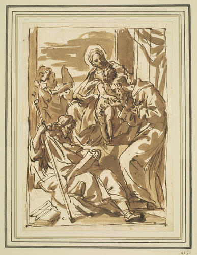 The Madonna with St Francis and St James The Madonna with St Francis and St James