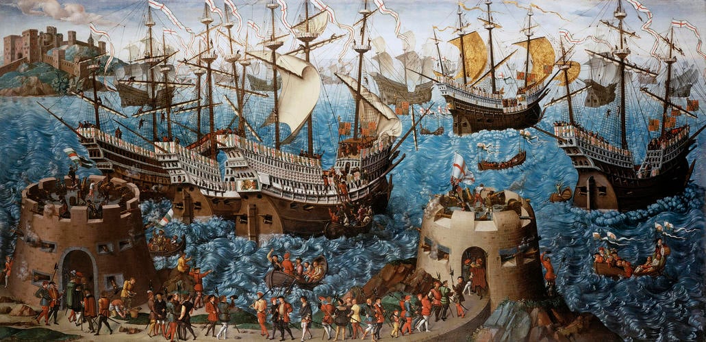 The Embarkation of Henry VIII at Dover