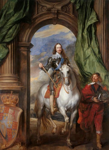 Charles I (1600-1649) with M. de St Antoine