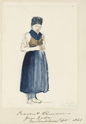 Master: SKETCHES FROM NATURE V. R. 1862 TO 1866
Item: Peasant Woman from Rada Master: SKETCHES FROM NATURE V. R. 1862 TO 1866
Item: Peasant Woman from Rada