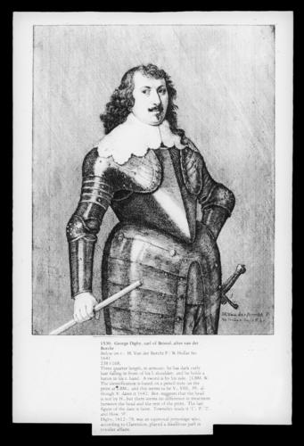 George Digby, Earl of Bristol, after van der Borcht George Digby, Earl of Bristol, after van der Borcht