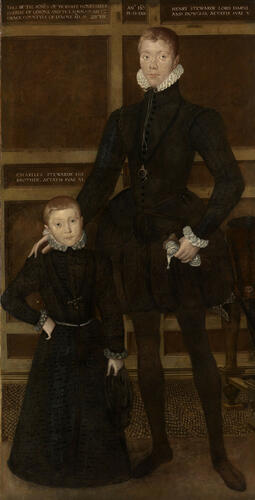 Henry, Lord Darnley (1545-67) and his brother Charles, 5th Earl of Lennox (1555-76)