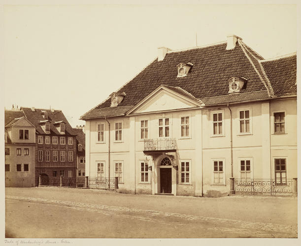 'Palais des Prinzen Ernst von Wurttemberg'; Palace of Prince Ernst of Wurttemberg, Gotha