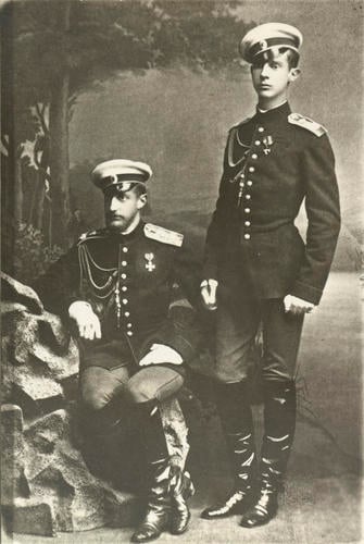 Grand Duke Constantine Constantinovich and Grand Duke Dimitri Constantinovich Grand Duke Constantine Constantinovich and Grand Duke Dimitri Constantinovich